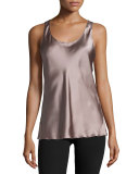 Silk Camisole, Soft Mink