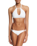 Amber High-Neck Swim Top
