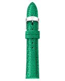16mm Lizard Watch Strap, Green