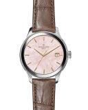 Grace Lightfoot 38mm Alligator Strap Watch 