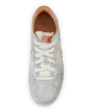 300 Acid Wash Low-Top Sneaker, Gray
