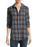 The Prep School Frayed Shirt, Voyager Plaid