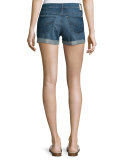 The Hailey Raw-Hem Shorts, 10 Years Day Off