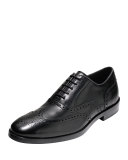 Hamilton Grand Wing-Tip Oxford, Black