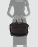 Antigona Medium Sugar Goatskin Satchel Bag