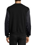 Combo Logo-Print Sweatshirt, Black