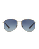 Glamtech Studded Aviator Sunglasses