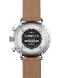 43mm Canfield Chronograph Watch w/Alligator Strap, Tan/Black