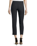 Suiting Cropped Pants, Charcoal  