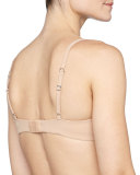 Allure Basic T-Shirt Bra, Black/Nude