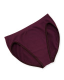 Touch Feeling High-Cut Briefs, Pomegranate