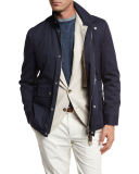 Cotton-Nylon Utility Jacket