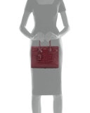 Sac de Jour Baby Grained Leather Satchel Bag, Rose