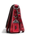 17 Leather Saddle Bag, Black Copper/1941 Red