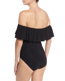 Josephine Off-the-Shoulder One-Piece Swimsuit