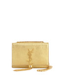 Monogram Small Kate Metallic Tassel Crossbody Bag, Gold