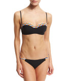 Friendship Bracelet Underwire Bandeau Swim Top