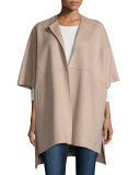Double-Face Cashmere Cape
