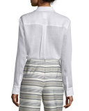 Rivington Striped Shorts, Mica/Multi