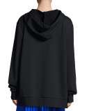 Lance Hooded Crest Sweatshirt, Black