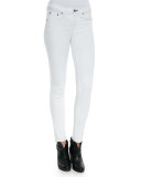 Mid-Rise Super Skinny Jeans, Bright White