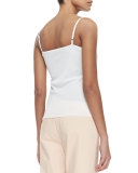 V-Neck Jersey Tank Top