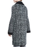 Pattern Drama Cardigan