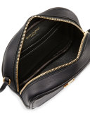 Monogram Blogger Crossbody Bag, Black