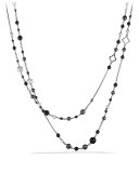 Darkened Sterling Silver Necklace, 48"