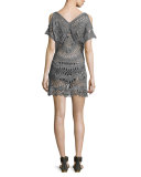 Python Crochet Coverup Tunic