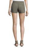 Beso Smocked Linen Shorts