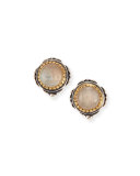 Erato Labradorite Stud Earrings