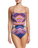 Vince Bandeau One-Piece Swimsuit