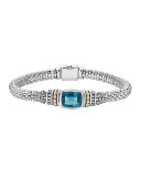 Caviar Color London Blue Topaz Bracelet