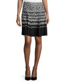 Geo Chic Twirl Skirt 