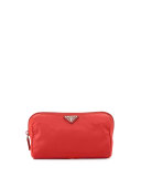 Vela Trapezoid Cosmetic Case, Red (Rosso)
