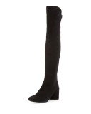 Stuart Weitzman Halftime麂皮过膝靴