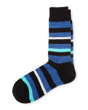 Salton Striped Dress Socks