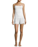 Cotton Gauze Shorts, Coconut