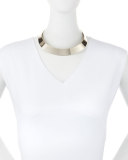 Sands of Time Simulated Pearl Pendulum Necklace