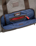 Alpha Earl Grey Double Expansion Travel Satchel