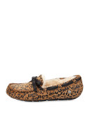 Dakota Leopard Bow-Tie Slipper