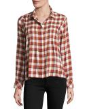 The Tuck Blouse, Danika Plaid