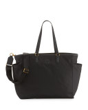 Scout Nylon Baby Tote Bag, Black