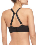 Contour High Impact Sports Bra, Black