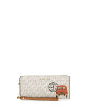 Illustrations Drive Away Travel Continental Wallet