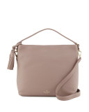 orchard street natalya small hobo bag, porcini