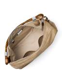 Skorpios Top-Zip Shoulder Bag, Dune