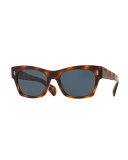 71st Street Square Sunglasses, Tortoise