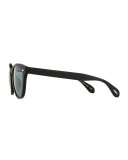 Sheldrake Plus 52 Photochromic Sunglasses, Black Matte